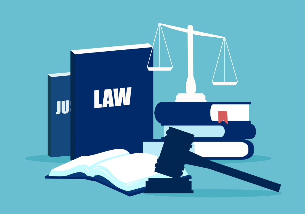 simple-design-legal-system-elements-books
